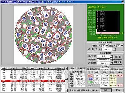 MCV2011专业版金相图谱分析软件系统